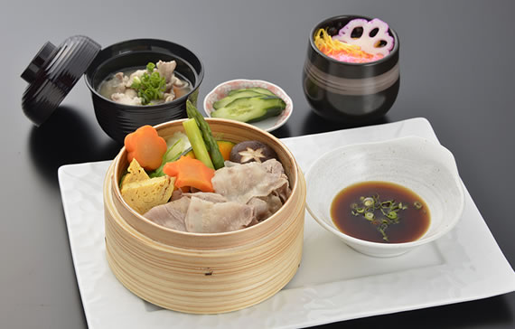 豚と野菜の蒸ししゃぶセット